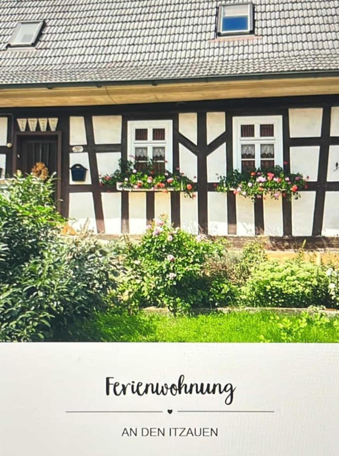 Ferienwohnung An Den Itzauen Großheirath Exteriér fotografie